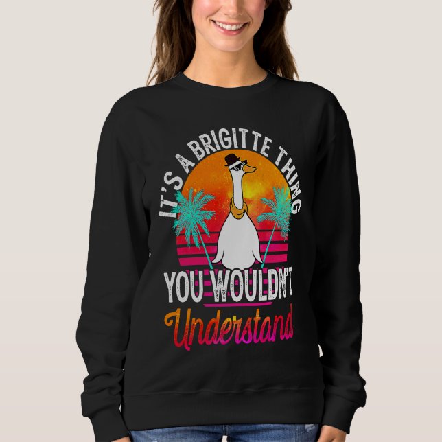 Camiseta É Uma Coisa Da Brigitte Que Você Não Entenderia  B (Frente)