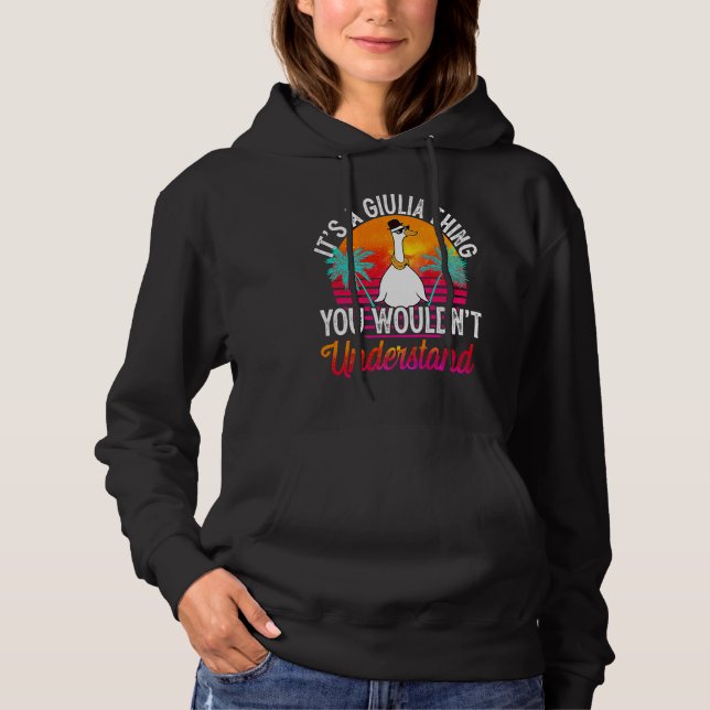 Camiseta É Uma Coisa Da Giulia Que Você Não Iria Entender   (Frente)