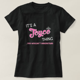 Camiseta É uma coisa da Joyce que você não entenderia