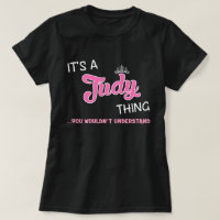 É uma coisa da Judy que você não entenderia