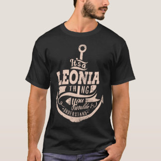 Camiseta É uma coisa da LEONIA, você não entenderia