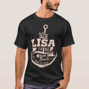 Camiseta É uma coisa da LISA, você não entenderia