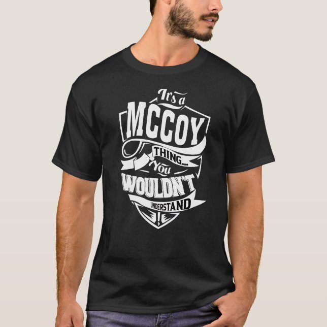 Camiseta É uma coisa da McCoy (Frente)