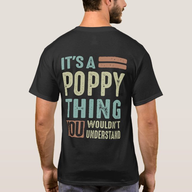 Camiseta É uma Coisa da Poppy (Verso)