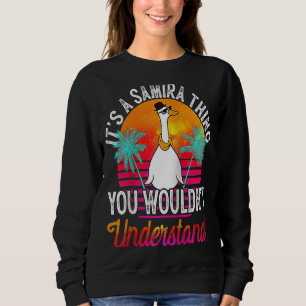 Camiseta É uma coisa da Samira que você não entenderia Sami
