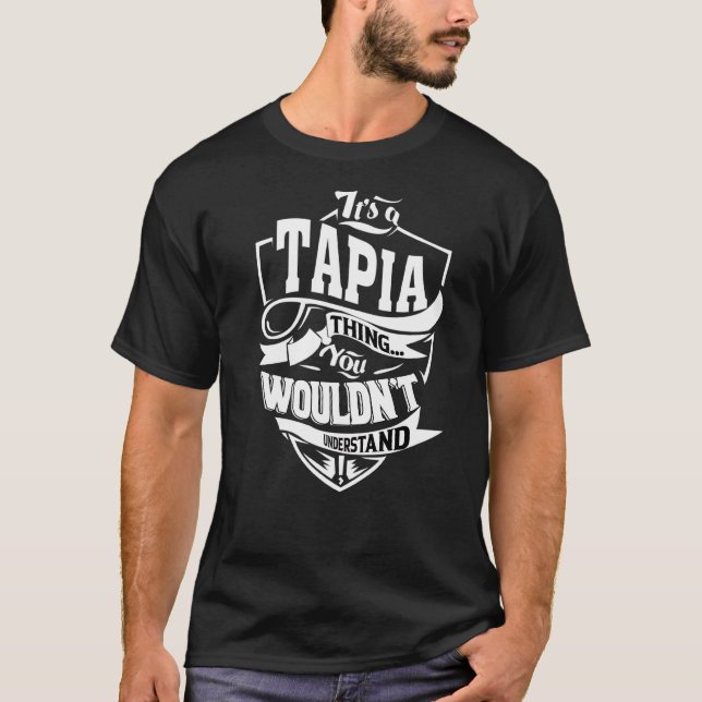 Camiseta É uma coisa da Tapia (Frente)