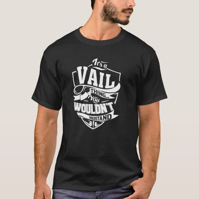 Camiseta É uma Coisa da VAIL (Frente)