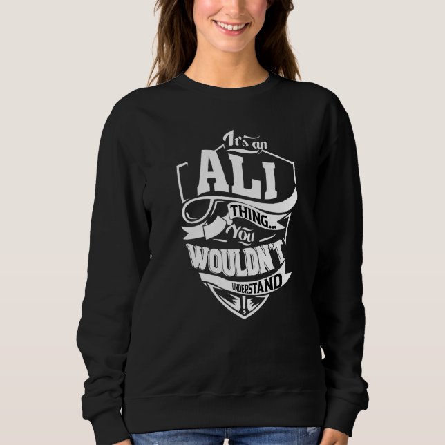 Camiseta É uma coisa de Ali (Frente)