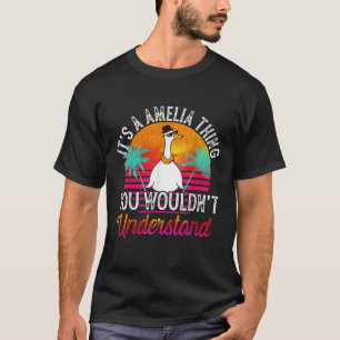 Camiseta É uma coisa de Amelia que você não entenderia engr