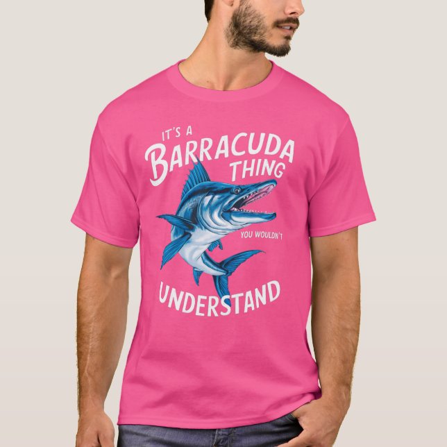 Camiseta É uma Coisa de Barracuda que Você Não Entenderia G (Frente)