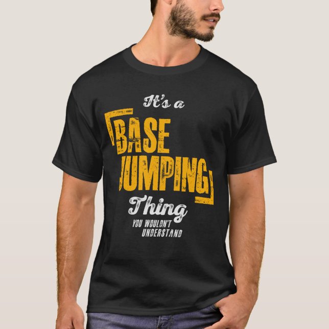 Camiseta É uma coisa de bater base - jumper base (Frente)