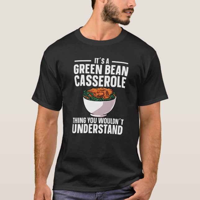Camiseta É uma coisa de "bean verde" que você não descobrir (Frente)