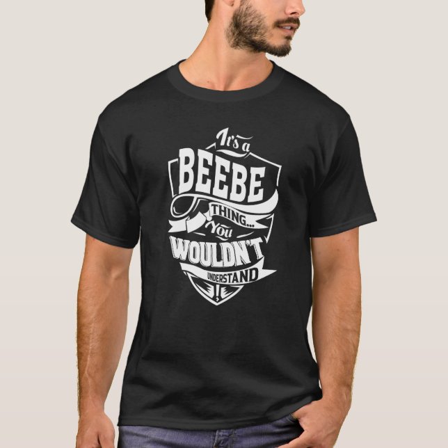 Camiseta É uma coisa de BEEBE (Frente)