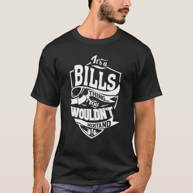 Camiseta É uma coisa de BILLS (Frente)