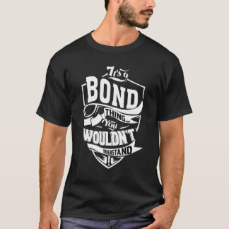 Camiseta É Uma Coisa de Bond  