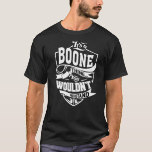 Camiseta É uma coisa de boone