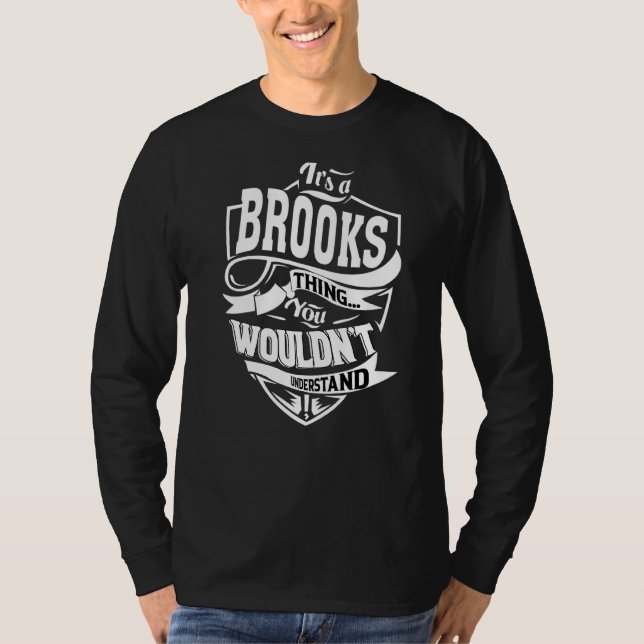 Camiseta É uma coisa de Brooks (Frente)