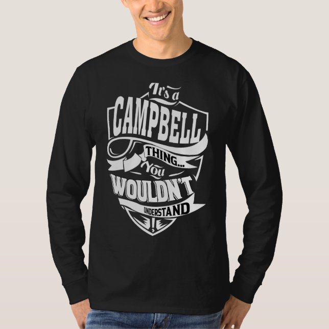 Camiseta É uma coisa de Campbell (Frente)