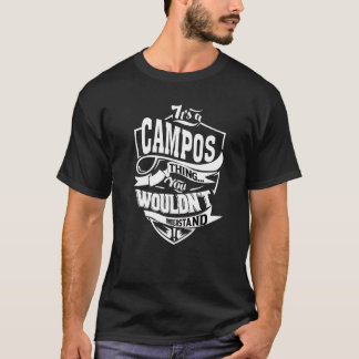 Camiseta É uma coisa de Campos
