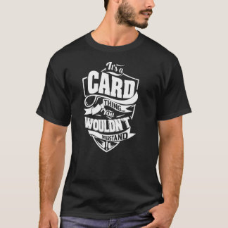Camiseta É uma coisa de cartão