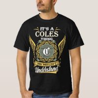 É Uma Coisa de Coles que Você Não Pode Entender