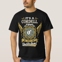 É Uma Coisa De Cordell Que Você Não Pode Entender