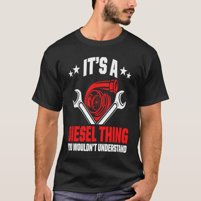 Camiseta É uma coisa de diesel que você não entenderia. (Frente)
