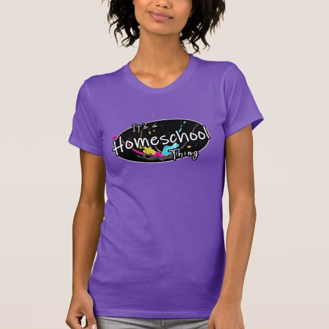 Camiseta É uma Coisa de Ensino em Casa (Frente)
