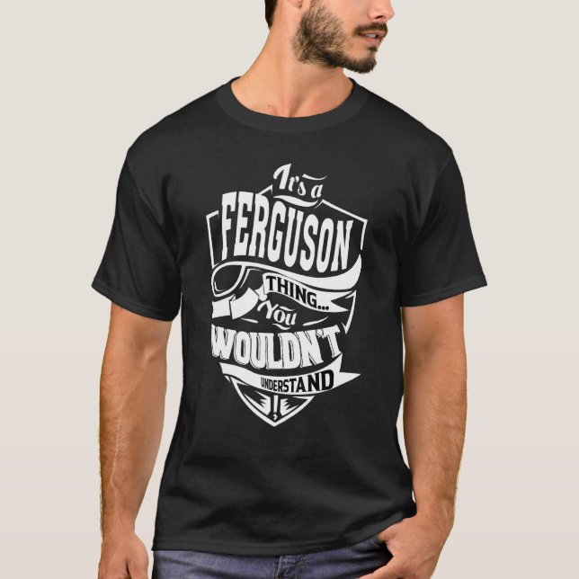 Camiseta É uma coisa de Ferguson (Frente)