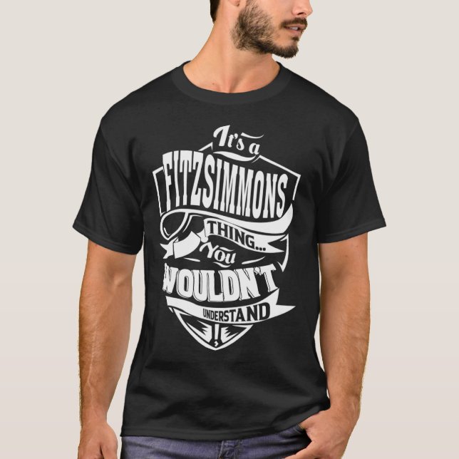 Camiseta É uma coisa de FITZSIMMONS (Frente)