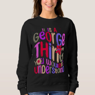 Camiseta É uma Coisa de George Você Não Iria Entender Groov