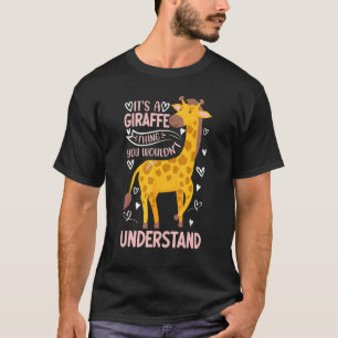 Camiseta É uma coisa de girafa que você não entenderia