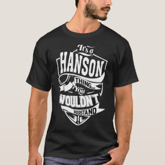 Camiseta É uma coisa de Hanson