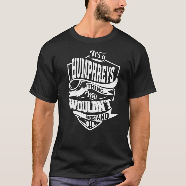 Camiseta É uma coisa de HUMPHREYS (Frente)