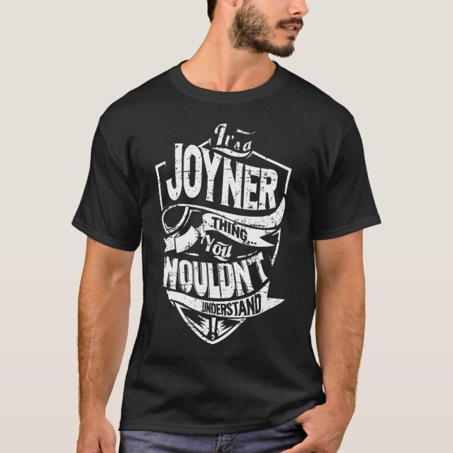 Camiseta É uma coisa de Joyner (Frente)