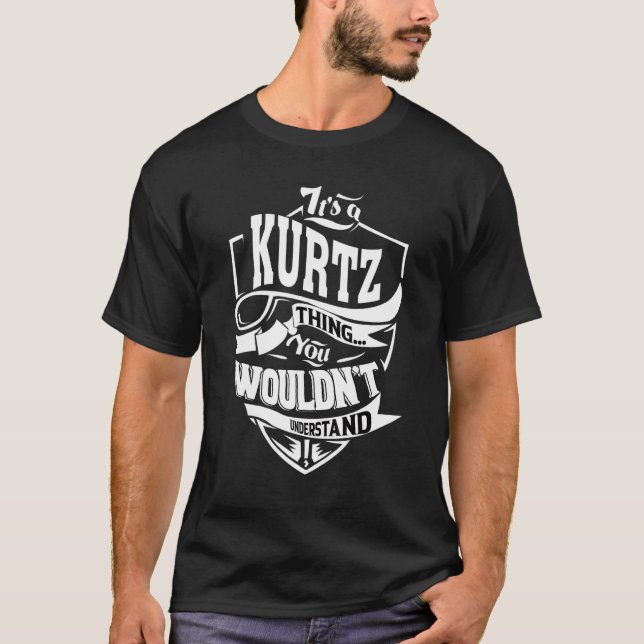 Camiseta É Uma Coisa de Kurtz (Frente)
