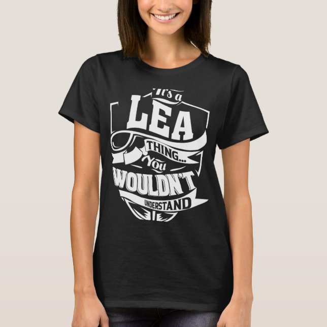 Camiseta É uma coisa de LEA (Frente)