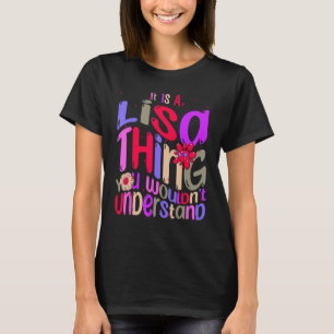 Camiseta É uma Coisa de Lisa Você Não Entenderia Groovy R