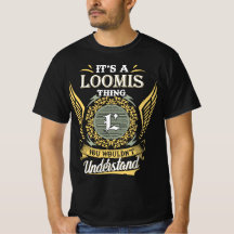 É Uma Coisa de Loomis que Você Não Pode Entender