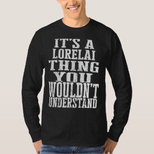 Camiseta É uma coisa de Lorelai que corresponde à união fam