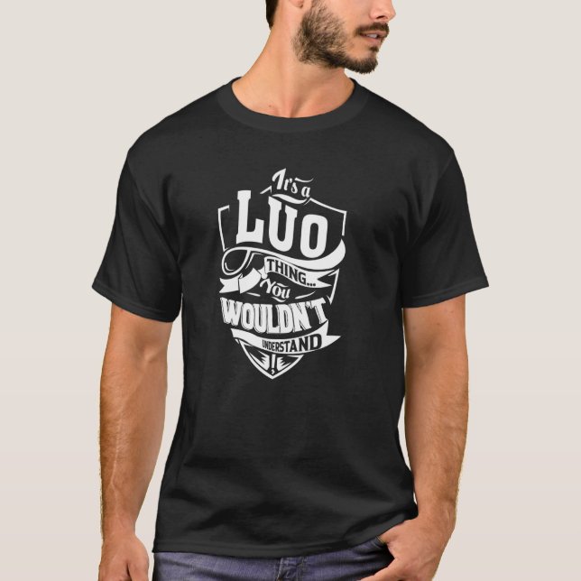 Camiseta É uma coisa de LUO (Frente)