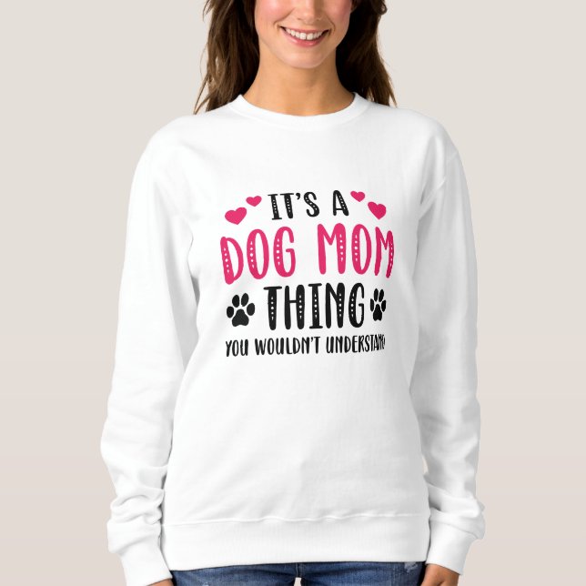 Camiseta É uma coisa de mãe de cão (Frente)