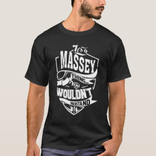 Camiseta É uma coisa de Massey