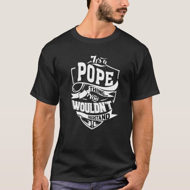 Camiseta É uma coisa de papa (Frente)