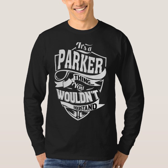 Camiseta É uma coisa de Parker (Frente)