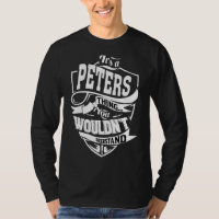 É uma coisa de peters