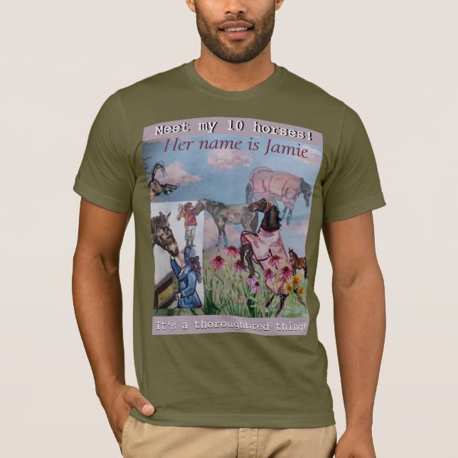 Camiseta é uma coisa de raça pura (Frente)