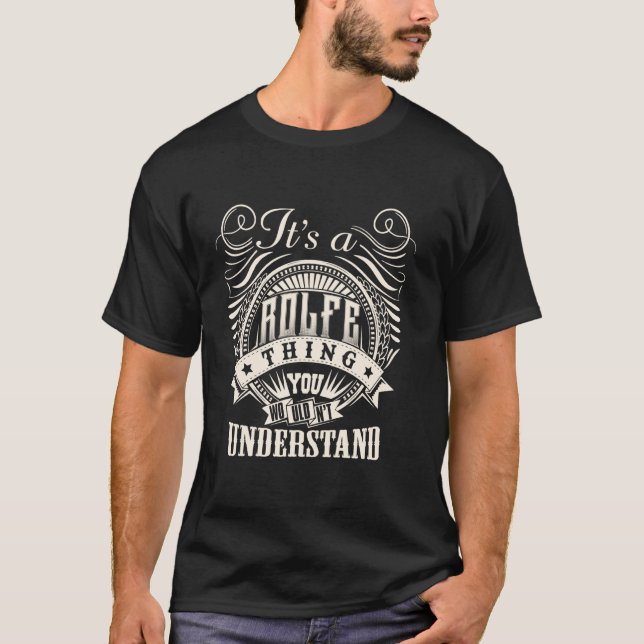 Camiseta É uma coisa de ROLFE que você não entenderia ROLFE (Frente)