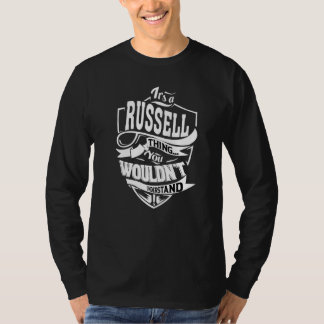 Camiseta É uma coisa de Russell