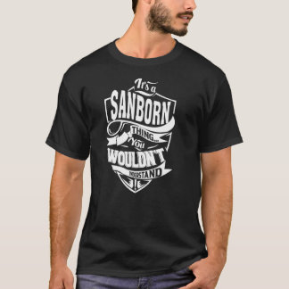 Camiseta É uma coisa de SANBORN